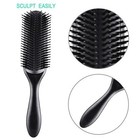 Hair Brush Comb Set Paddle Brush Detangle Hair Brush And Black Combs Men Women