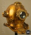 Antique Vintage Brass U s Navy Mark Iv Marine Maritime Diving Divers Helmet Gift
