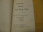 1982 American Jewish Year Book Record Of Events English Judaica Americana