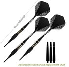 3 Pcs Professional Dart Set 26g Metal Tip Precision Engraved Heavy Duty Brass Ba