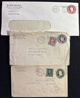 1902-1995 Us 26 Covers W multiple Stamps Used
