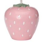 Bedtime Originals Flower Power Hand-painted Custom Strawberry Lamp With Shade