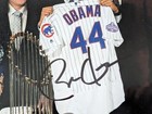 President Barack Obama  44 Signed 8x10 Photo Heritage Coa
