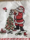 Vintage Hallmark Christmas Napkins Luncheon Santa Claus 15ct Paper Pkg
