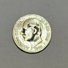 1880  50 Centimos Spain Silver A Low Mint Only 2 7mm Minted Very High Value Coin