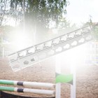 2x Keyhole Tracks Jump Cue Holder Outdoor Activities Portable Equestrian