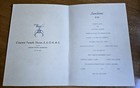 1946 Union Pacific Railroad Dinner Menu -  Mirror Lake