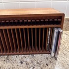 Vintage Kalmar Designs 20 Slot Cd Holder Teak Wood Mcm Storage Eject Buttons