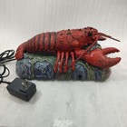 Larry The Singing Lobster Fish Billy Bass Animated Talking Rock Plaque Gemmy