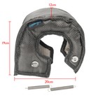 Titanium Carbon Fiber Turbo Blanket T4 Cover Turbocharger Heat Shield Cover