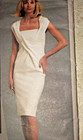 Vintage Miss Vogue Pattern Donna Karan Knit Tuck Dress Uncut Ff Size 12-14-16-18