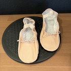 Bloch Girls Pink Dansoft Full Sole Slip On Ballet Dance Slippers Shoes Size 2 5d