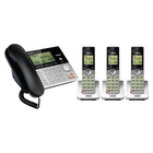 New Vtech 4 Handset Corded cordless Answering System With Caller Id call Waiting