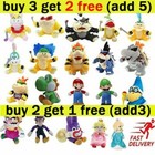 Super Mario Bros  Plush Toy Stuffed Doll Soft Animals Kids Birthday Xmas Gift