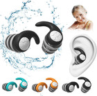 Reusable Silicone Ear Plugs Noise Cancelling Earplugs Protector Study Sleep Swim
