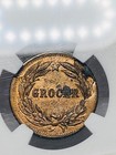 1863 Civil War Token New York Ny-630bx-1z ap  R-6   Wm  Thierbach   Ngc Ms63
