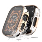 Screen Protector Case For Apple Watch Ultra 49mm Strap Frame Bumper 45mm For Iwa
