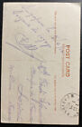 1912 Singapore Straits Settlements Picture Postcard Cover To France Siamese Nurs
