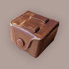 Vintage Metraphot Light Meter Original Leather Case Made In Germany