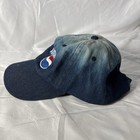1990   s Pepsi Vanilla Hat Embroidered Cola Soda Advertising Cap Vintage