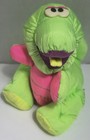 Fisher Price Dinoroar Puffalump Dinosaur Squeak Nylon Plush 8  Vintage 1992 2294