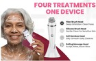 Sonic Facial Cleansing Brush 4 In 1 Electric Face Scrubber Waterproof Massager