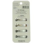 Scunci No Slip Grip All Day Hold No Slip Grip Hair Barrettes  Tortoise And Bl   