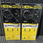 Set Of  2  Us Divers Pakala Aloha Adult Mask   Snorkel Combo Explorer Dive Gear