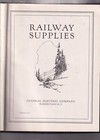 1922 Ge Railway Supplies Thick Hardcover Catalog  Super Condition 