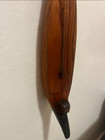 Vintage Indonesian Sumatran Lute Carved Wooden 2 String Instrument 