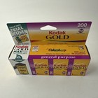 4 Rolls Kodak Gold 200 35mm Color Print Film - Expired April 1999 Sealed Vintage