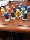 Simthread Polyester Embroidery Thread Lot     1 6 Spools     120d 2     550m     New