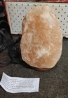 Himalayan Salt Lamp Natural Shape 8-11 Lb With Dimmer  New In Box   7  Tall