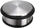 Heavy Duty Stainless Steel Floor Door Stopper No Drill Anti-skid Rubber Safety