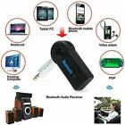 Wireless Bluetooth Receiver 3 5mm Aux Audio Stereo Music Home Car Adapter Kit