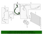 Genuine Nissan Discharge Hose 92490-6ma0a