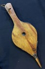 Vintage Barkhuff Wood leather copper Fireplace Tool bellows Signed