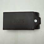 Cutter   Buck Coca Cola Pen Set Gold Marble Brown In Leather Case