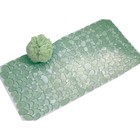 Non-slip Pvc Shower Mat Pebble Design Bathroom Bath Rug Easy Drain Durable New