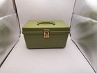 Vintage Wil-hold Wilson Mfg  Corp Plastic Sewing Box Apple Green See Description