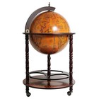 Globe Hidden Home Pub Hide A Bar 37  Old World Style Nautical Furniture New