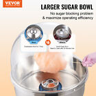 Vevor Commercial Cotton Candy Machine Sugar Floss Maker 1000w With Cover Blue