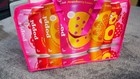 Poppi Soda Advertising Pink Canvas Tote Carry All For Poppi Prebiotic Soda