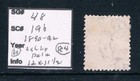Samoa 1890-92 - 2sh6p Red-violet Palm - Perf 12x11   - Sc 19b  sg 48  Used R4