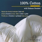 Whatsbedding Puffy White Feather Comforter Oversize King With Feathers Down F   