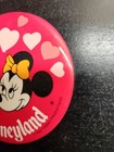 Vtg Walt Disney Productions Disneyland Button Featuring Mickey   Minnie Mouse