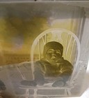 Box Of 12  Antique Eastman Kodak Glass Plate Negatives Family Photos D28