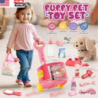 Dog Toys For Kids Girls With Puppy Stroller realistic Robot Interactive Stuffed 