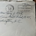 1942 Wwii U s Signal Corps Letter From Fort Dix On    classification Interviews