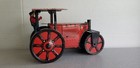 1930s Marx Toys Tin Wind-up 8  Steam Road Roller With Driver Works Shelf O5